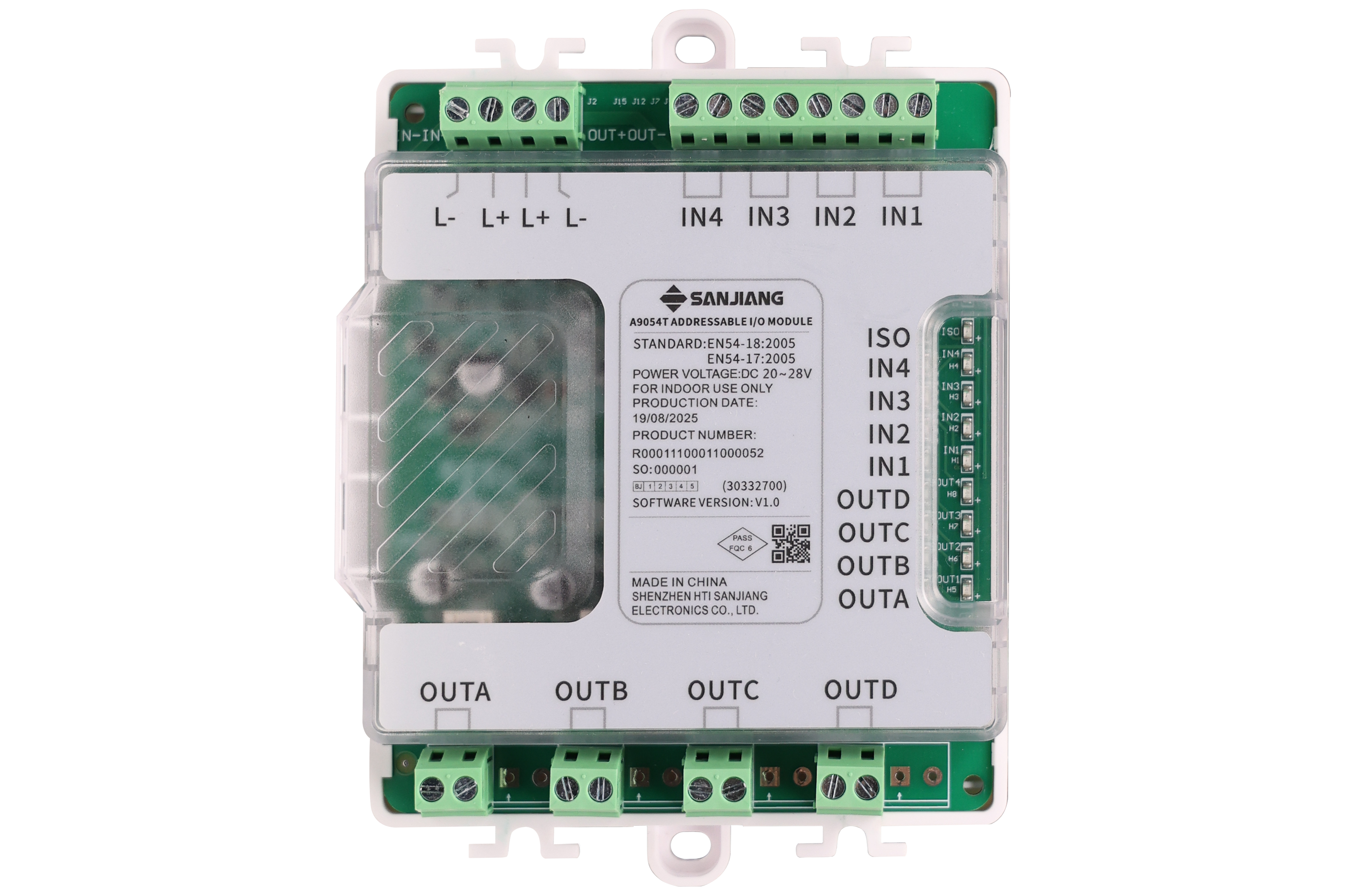 A9054T Addressable I/O Module