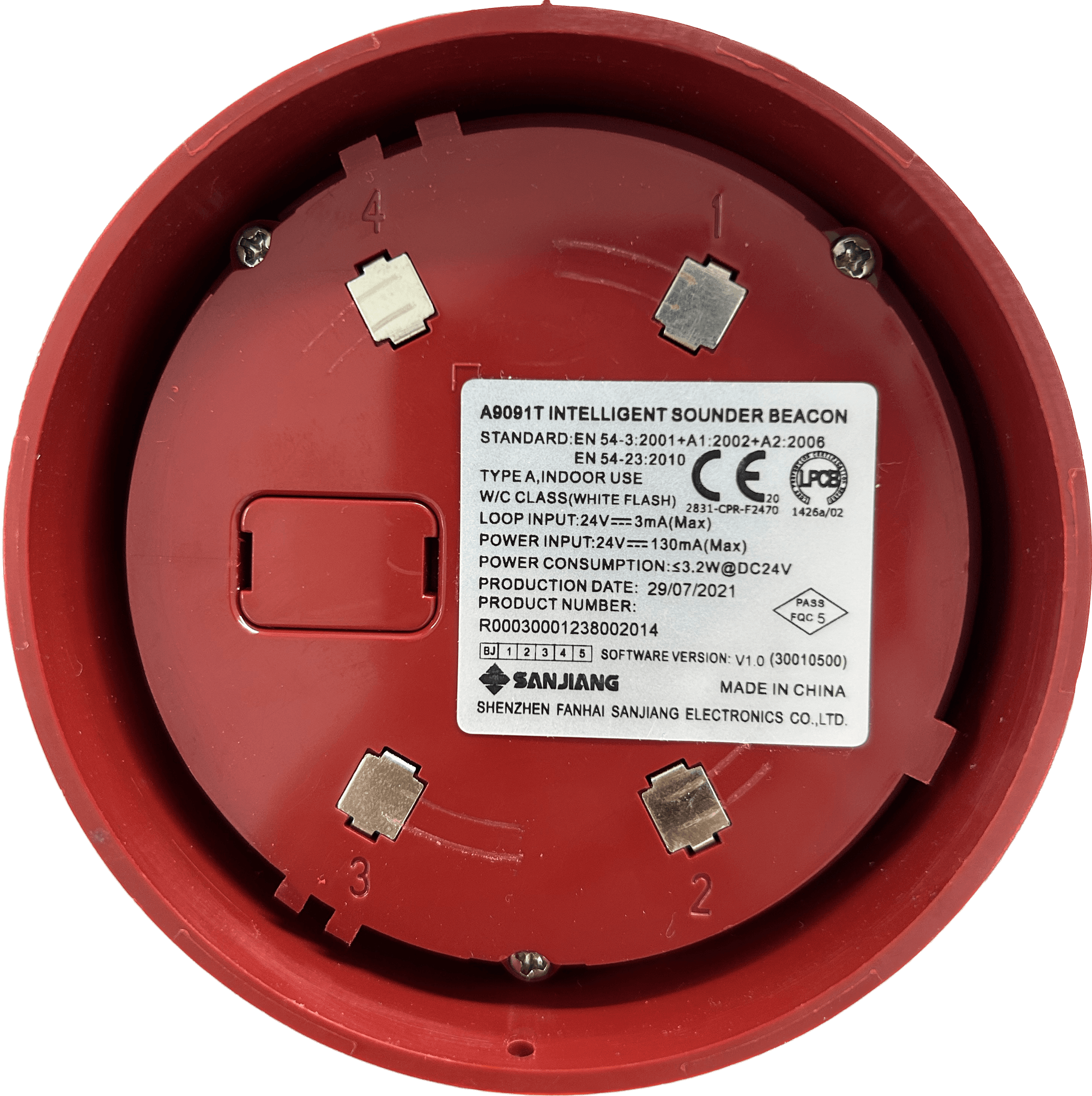 A9091T Addressable Sounder Strobe